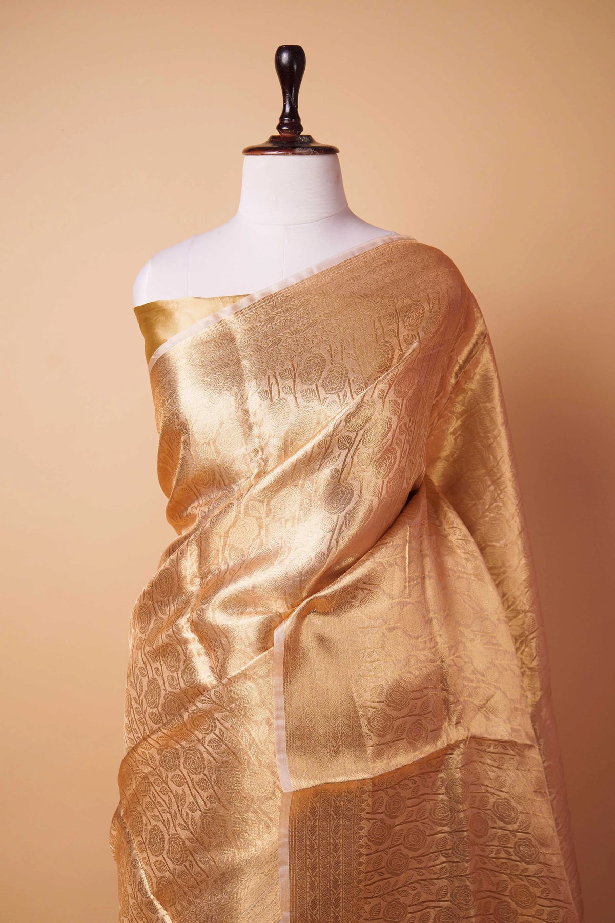 Golden Tissue Pure Silk Saree