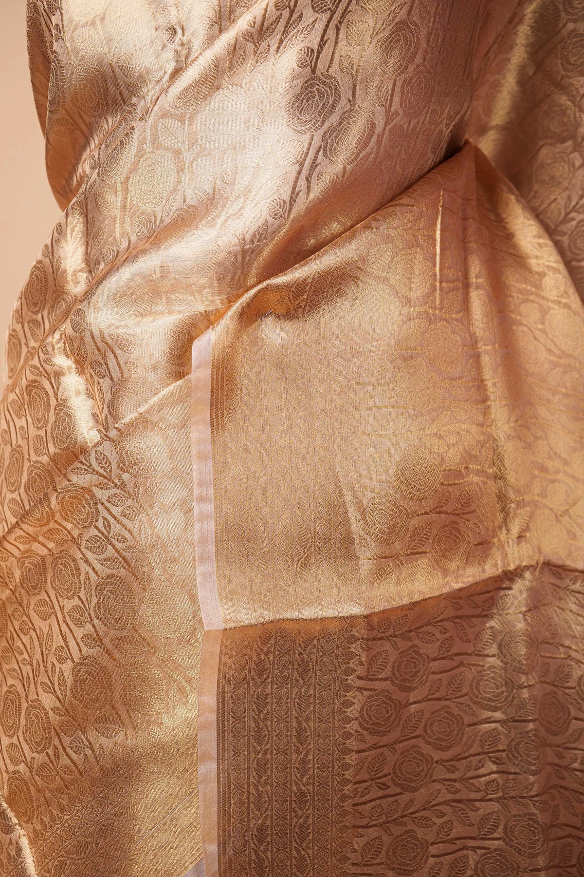 Golden Tissue Pure Silk Saree