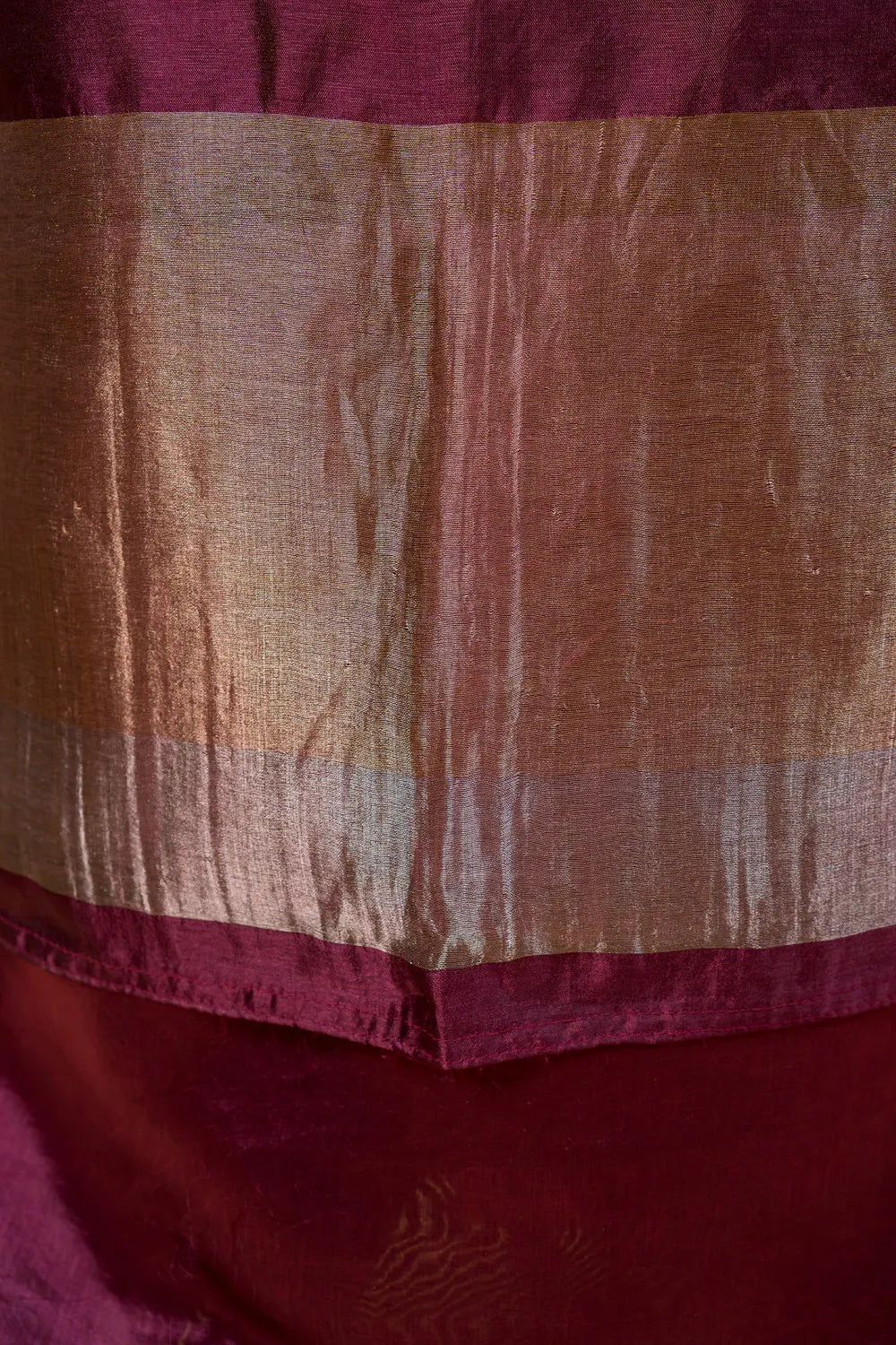 Wine Puna Silk Suit