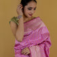 Pink Sona Rupa Katan Banarasi Silk Saree