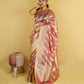 Golden Metallic Purple Tissue Banarasi Silk Saree