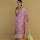 Pastel Pink Sona Rupa Kadhwa Katan Banarasi Silk Saree