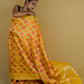 Fine Yellow Rangkat Katan Banarasi Silk Saree