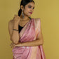 Lemonade Pink Kadhua Katan Banarasi Silk Saree