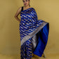 Royal Blue Katan Banarasi Silk Saree