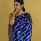 Royal Blue Katan Banarasi Silk Saree