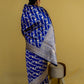 Royal Blue Katan Banarasi Silk Saree