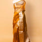 Mustard Pure Soft Tissue Silk Saree