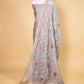 Light Grey  Embroidered Mul Cotton Suit