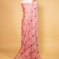 Peachy Pink Embroidered Mul Cotton Suit