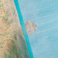 Blue Handwoven Raw Silk suit