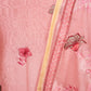 Peachy Pink Embroidered Mul Cotton Suit