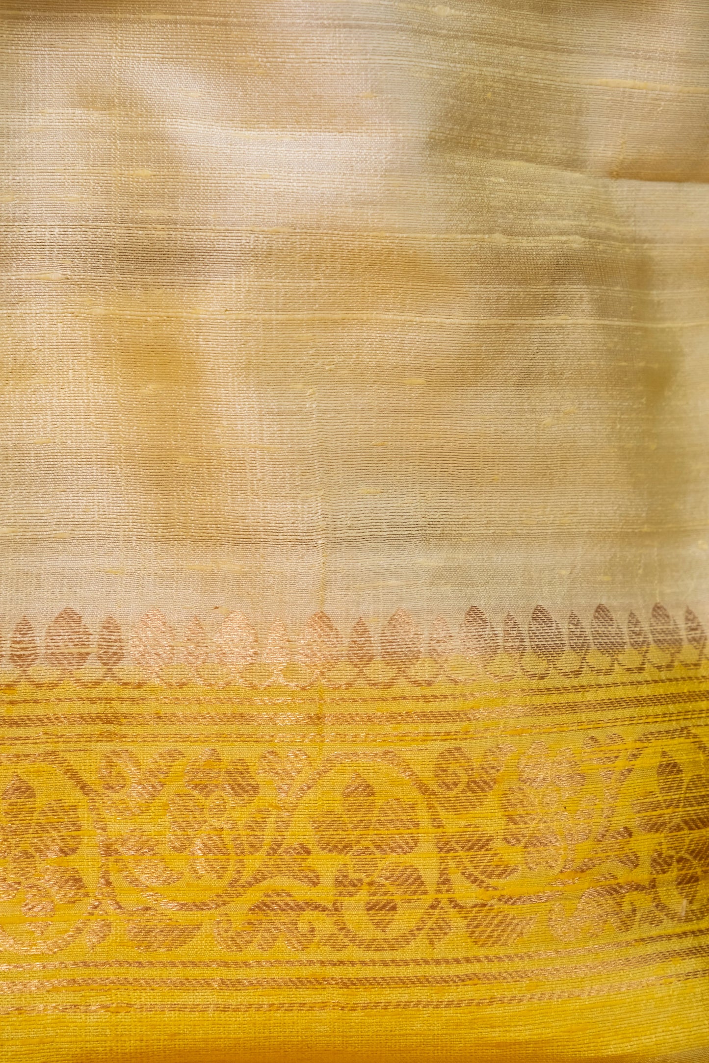 Lemon Yellow Handwoven Raw Silk suit
