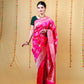 Rani pink sona rupa kadhwa katan banarasi silk saree