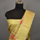 Metallic Golden Floral Tissue Fancy Banarasi Saree