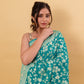 Sea Green Handwoven Khaddi Banarasi Georgette Silk Saree