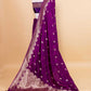 Purple Sona Rupa Fancy Silk Saree