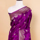 Purple Sona Rupa Fancy Silk Saree