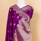 Purple Sona Rupa Fancy Silk Saree