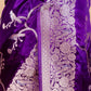 Dark Purple Sona Rupa Fancy Silk Saree