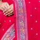 Rani Madhubani Weaving Silk Saree
