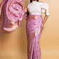 Lavender Rangkat Chiniya Silk Saree