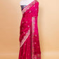 Rani Floral Weaving Silk Saree