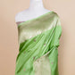Liril Green Raw Mango Silk Saree