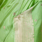 Liril Green Raw Mango Silk Saree