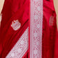 Maroon Sona Rupa Satin Silk Saree