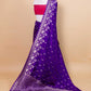 Violet Blue Pichwai Weaving Silk Saree