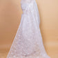 White Bird Embroidery Organza Saree
