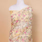 Yellow Floral Embroidered Chanderi Tissue Saree