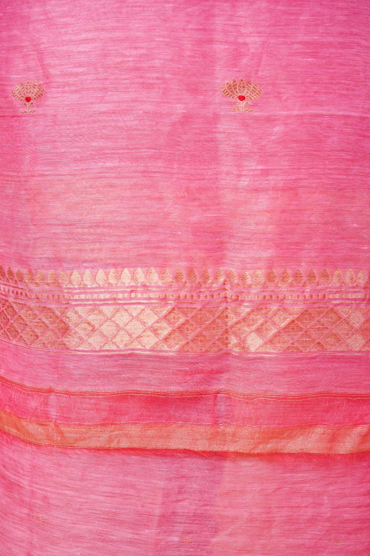 Peachy Pink Linen Suit Set