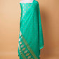 Sea Green Handwoven Chiniya Silk Suit Set