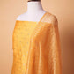 Rich Yellow Handwoven Chiniya Silk Suit Set