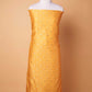 Rich Yellow Handwoven Chiniya Silk Suit Set