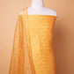 Rich Yellow Handwoven Chiniya Silk Suit Set