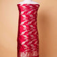 Brick Red Puna Silk Weaving Co-ord Set