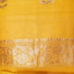 Yellow Linen Silk Weaving Co-ord Set