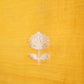 Yellow Linen Silk Weaving Co-ord Set