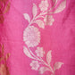 Dusty Rose Puna Silk Weaving Co-ord Set