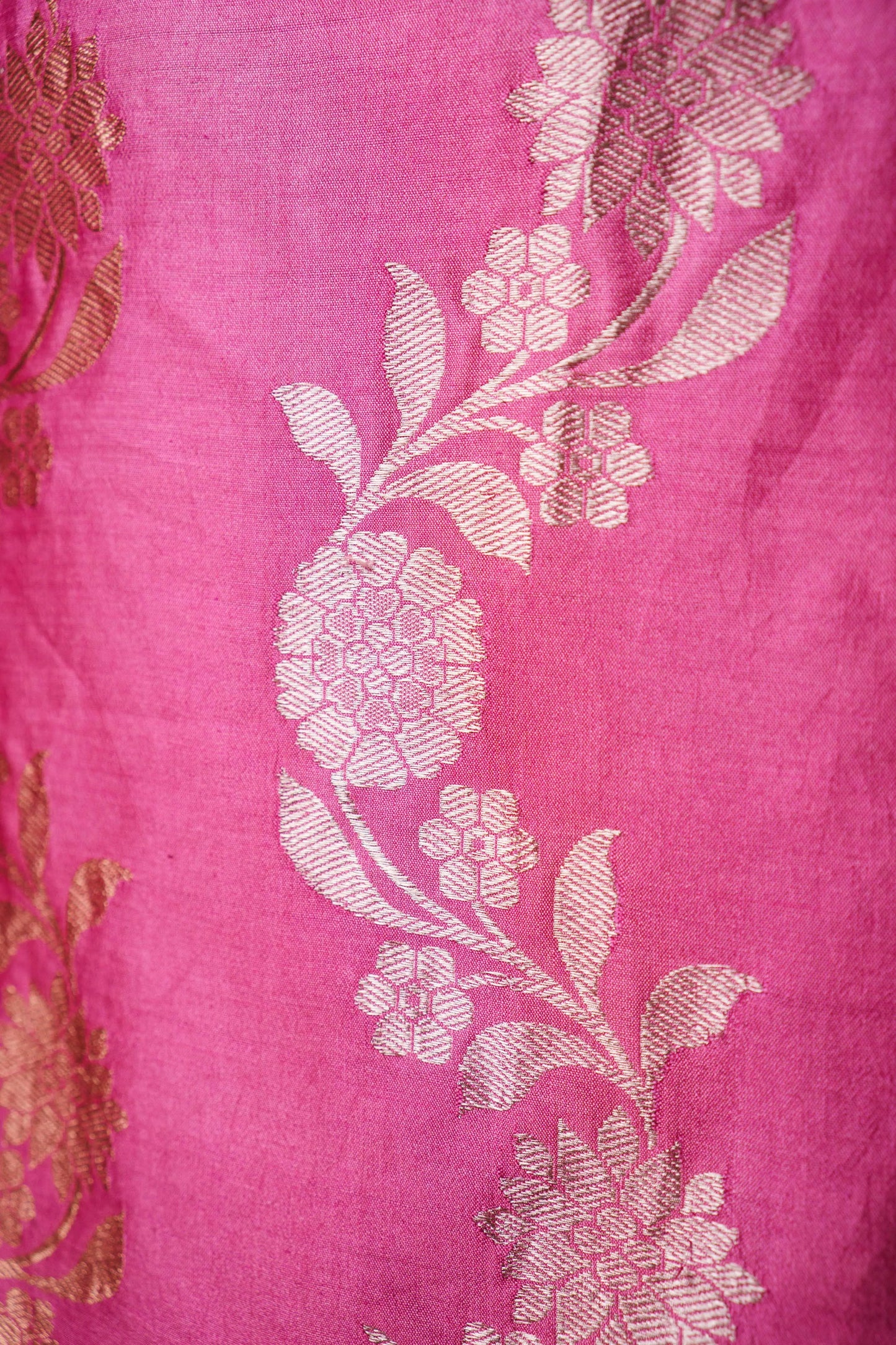 Dusty Rose Puna Silk Weaving Co-ord Set