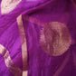 Magenta Kadhua Organza Silk Saree