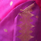 Pink & Magenta Kadhua Organza Silk Saree