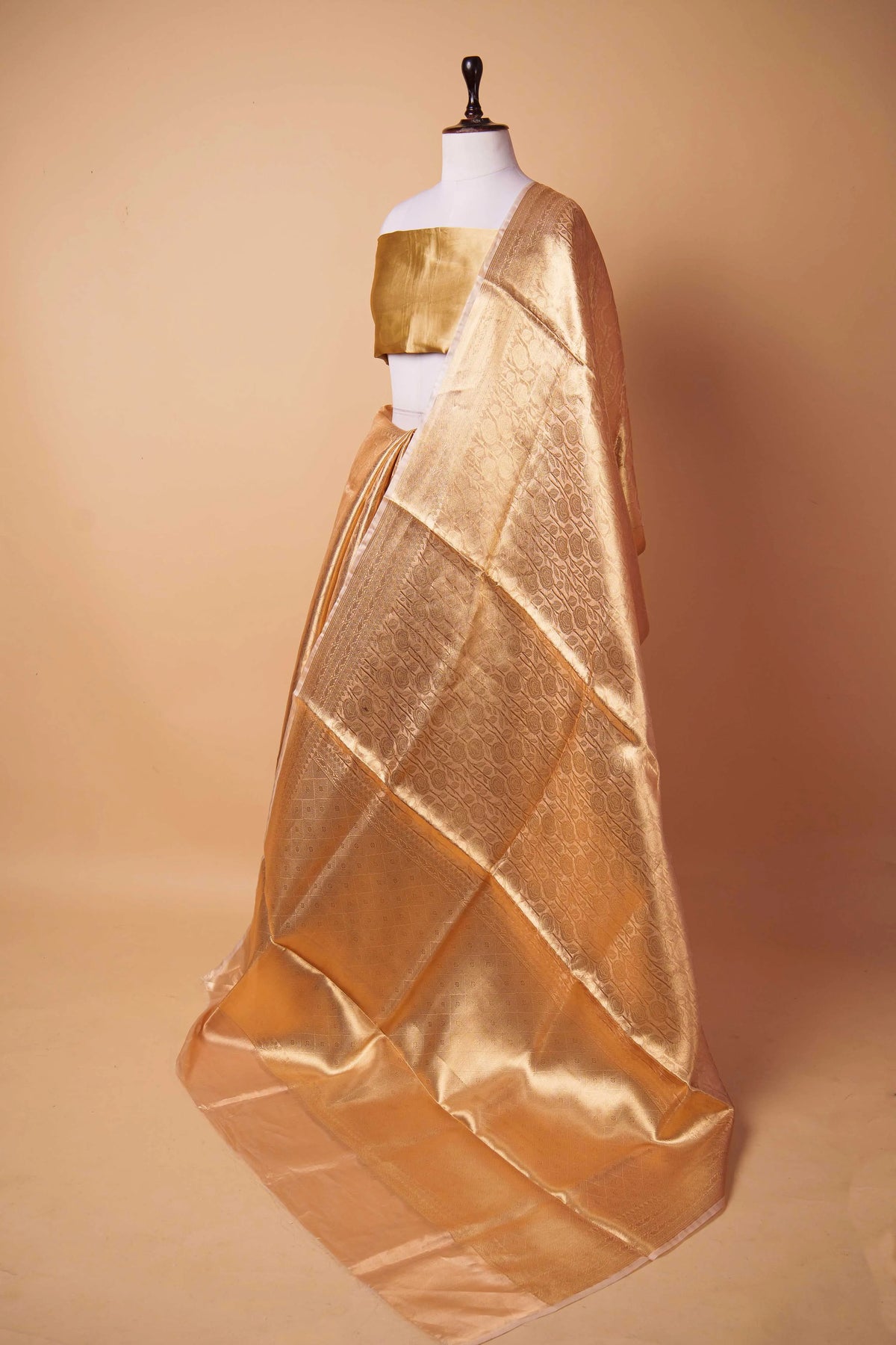 Golden Tissue Pure Silk Saree