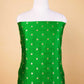 Bottle Green Handwoven Chiniya Silk Suit Set
