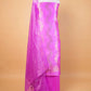 Lavender Handwoven Chiniya Silk Suit Set