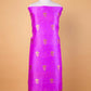 Lavender Organza Handwoven Suit