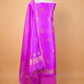 Lavender Organza Handwoven Suit